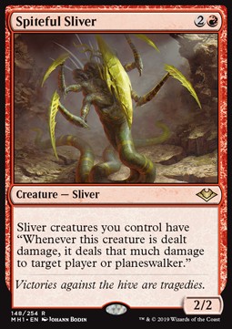 Spiteful Sliver⁣ - Modern Horizons⁣ (Rare)⁣ [148]