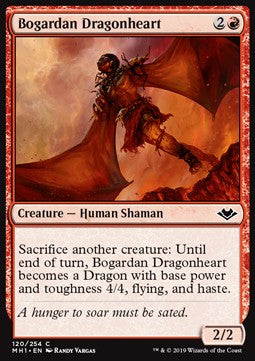 Bogardan Dragonheart⁣ - Modern Horizons⁣ (Common)⁣ [120]