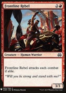 Frontline Rebel⁣ - Mystery Booster⁣ (Common)⁣ [82]