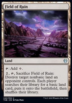 Field of Ruin⁣ - Theros Beyond Death⁣ (Uncommon)⁣ [242]