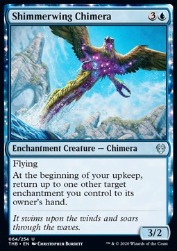 Shimmerwing Chimera⁣ - Theros Beyond Death⁣ (Uncommon)⁣ [64]