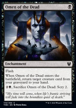 Omen of the Dead⁣ - Theros Beyond Death⁣ (Common)⁣ [110]