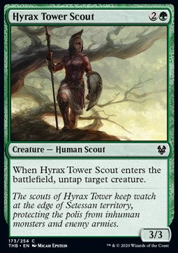 Hyrax Tower Scout⁣ - Theros Beyond Death⁣ (Common)⁣ [173]