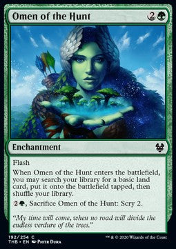 Omen of the Hunt⁣ - Theros Beyond Death⁣ (Common)⁣ [192]