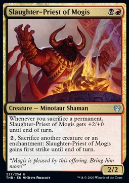 Slaughter-Priest of Mogis⁣ - Theros Beyond Death⁣ (Uncommon)⁣ [227]