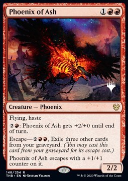 Phoenix of Ash (V.1)⁣ - Theros Beyond Death: Promos⁣ (Rare)⁣ [148]