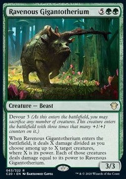 Ravenous Gigantotherium⁣ - Commander: Ikoria⁣ (Rare)⁣ [63]