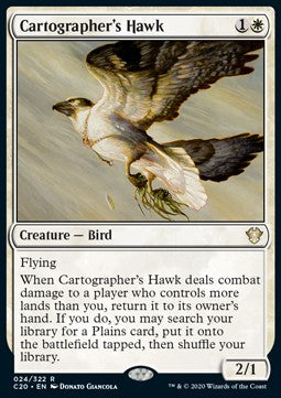 Cartographer's Hawk⁣ - Commander: Ikoria⁣ (Rare)⁣ [24]