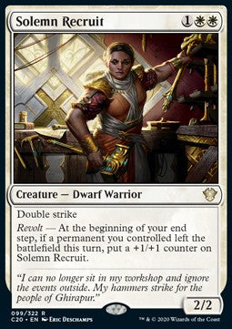 Solemn Recruit⁣ - Commander: Ikoria⁣ (Rare)⁣ [99]