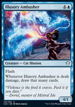 Illusory Ambusher⁣ - Commander: Ikoria⁣ (Uncommon)⁣ [113]