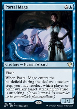 Portal Mage⁣ - Commander: Ikoria⁣ (Rare)⁣ [122]