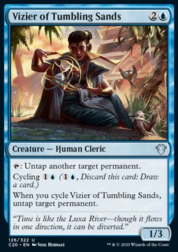 Vizier of Tumbling Sands⁣ - Commander: Ikoria⁣ (Uncommon)⁣ [126]