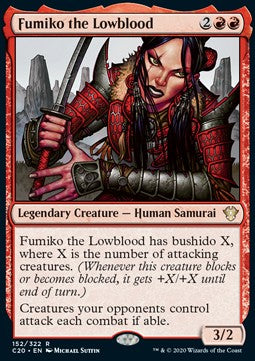 Fumiko the Lowblood⁣ - Commander: Ikoria⁣ (Rare)⁣ [152]