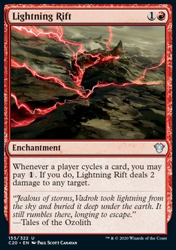 Lightning Rift⁣ - Commander: Ikoria⁣ (Uncommon)⁣ [155]