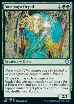 Yavimaya Dryad⁣ - Commander: Ikoria⁣ (Uncommon)⁣ [197]