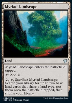 Myriad Landscape⁣ - Commander: Ikoria⁣ (Uncommon)⁣ [292]