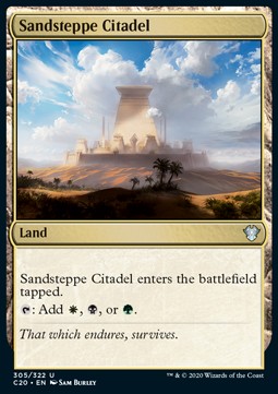 Sandsteppe Citadel⁣ - Commander: Ikoria⁣ (Uncommon)⁣ [305]