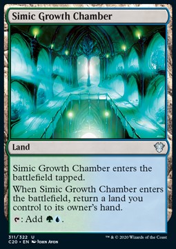 Simic Growth Chamber⁣ - Commander: Ikoria⁣ (Uncommon)⁣ [311]