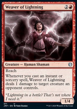 Weaver of Lightning⁣ - Jumpstart⁣ (Uncommon)⁣ [371]