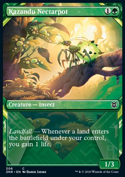 Kazandu Nectarpot⁣ - Zendikar Rising: Extras⁣ (Common)⁣ [306]