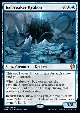 Icebreaker Kraken⁣ - Kaldheim⁣ (Rare)⁣ [63]