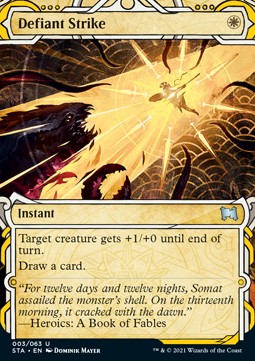 Defiant Strike (V.1)⁣ - Mystical Archive⁣ (Uncommon)⁣ [3]