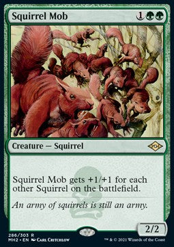 Squirrel Mob (V.1)⁣ - Modern Horizons 2⁣ (Rare)⁣ [286]