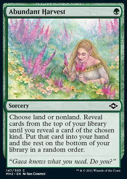 Abundant Harvest⁣ - Modern Horizons 2⁣ (Common)⁣ [147]