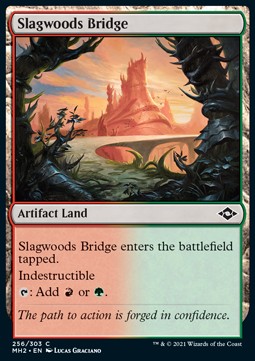 Slagwoods Bridge⁣ - Modern Horizons 2⁣ (Common)⁣ [256]