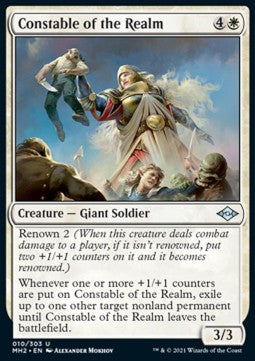 Constable of the Realm⁣ - Modern Horizons 2⁣ (Uncommon)⁣ [10]