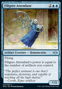 Filigree Attendant⁣ - Modern Horizons 2⁣ (Uncommon)⁣ [41]