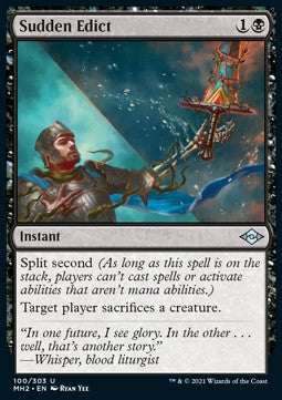 Sudden Edict⁣ - Modern Horizons 2⁣ (Uncommon)⁣ [100]