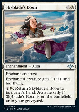 Skyblade's Boon⁣ - Modern Horizons 2⁣ (Uncommon)⁣ [31]