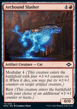 Arcbound Slasher⁣ - Modern Horizons 2⁣ (Common)⁣ [111]