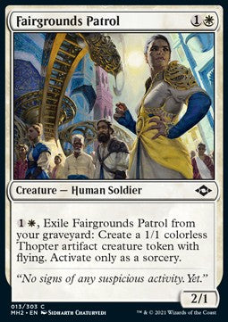 Fairgrounds Patrol⁣ - Modern Horizons 2⁣ (Common)⁣ [13]