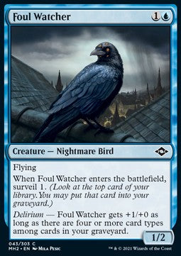 Foul Watcher⁣ - Modern Horizons 2⁣ (Common)⁣ [43]