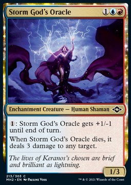 Storm God's Oracle⁣ - Modern Horizons 2⁣ (Common)⁣ [213]