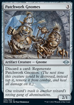 Patchwork Gnomes (V.1)⁣ - Modern Horizons 2⁣ (Uncommon)⁣ [299]