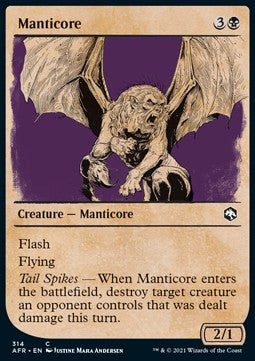 Manticore⁣ - Adventures in the Forgotten Realms: Extras⁣ (Common)⁣ [314]