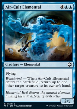 Air-Cult Elemental⁣ - Adventures in the Forgotten Realms⁣ (Common)⁣ [45]