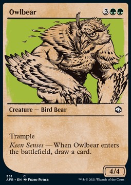 Owlbear⁣ - Adventures in the Forgotten Realms: Extras⁣ (Common)⁣ [331]