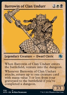 Barrowin of Clan Undurr⁣ - Adventures in the Forgotten Realms: Extras⁣ (Uncommon)⁣ [336]