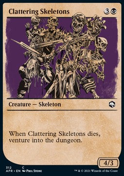 Clattering Skeletons⁣ - Adventures in the Forgotten Realms: Extras⁣ (Common)⁣ [312]