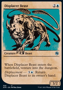 Displacer Beast⁣ - Adventures in the Forgotten Realms: Extras⁣ (Uncommon)⁣ [305]