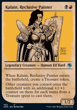 Kalain, Reclusive Painter⁣ - Adventures in the Forgotten Realms: Extras⁣ (Uncommon)⁣ [342]