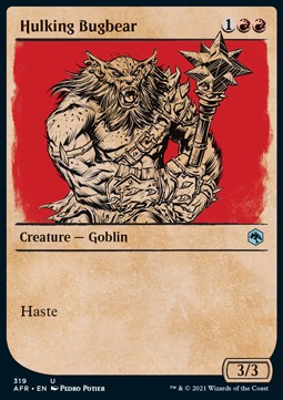 Hulking Bugbear⁣ - Adventures in the Forgotten Realms: Extras⁣ (Uncommon)⁣ [319]