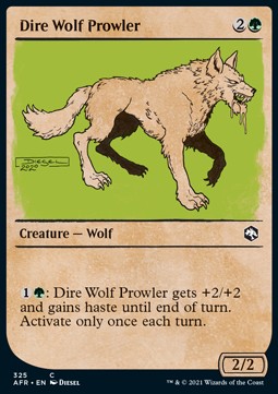 Dire Wolf Prowler⁣ - Adventures in the Forgotten Realms: Extras⁣ (Common)⁣ [325]