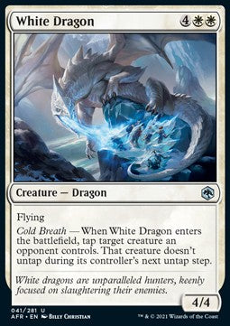 White Dragon⁣ - Adventures in the Forgotten Realms⁣ (Uncommon)⁣ [41]