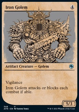 Iron Golem⁣ - Adventures in the Forgotten Realms: Extras⁣ (Uncommon)⁣ [348]