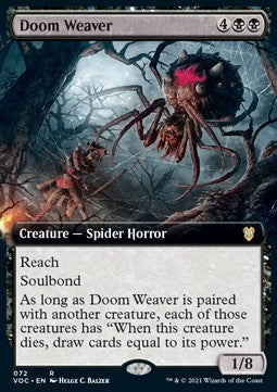 Doom Weaver (V.2)⁣ - Commander: Innistrad: Crimson Vow⁣ (Rare)⁣ [72]